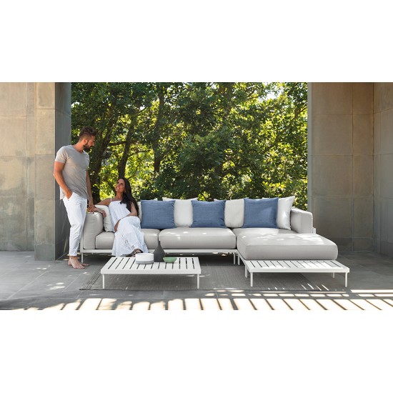 Vivereverde, Cuscino Arredo 50x50 CleoSoftcollection/Alu, cuscini per  esterni milano, cuscini per mobili giardino
