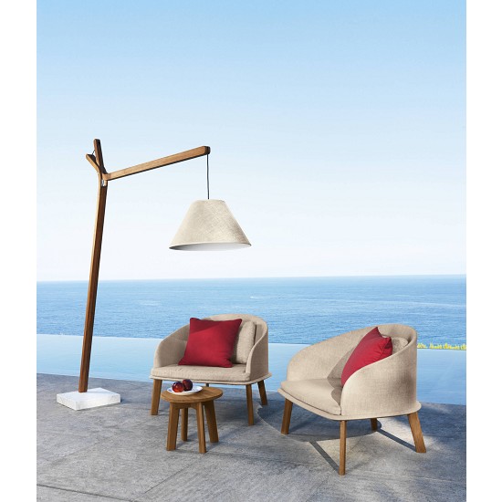 Poltrona lounge Cleocollection/Teak
