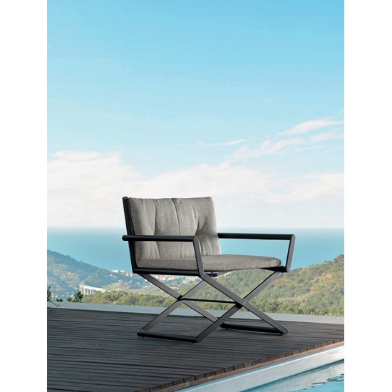 Sedia Regista lounge Dominocollection