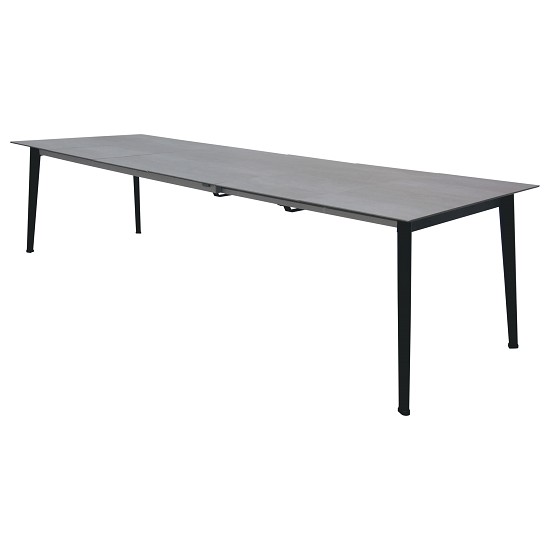 Tavolo allungabile con piano in gres porcellanato Kira