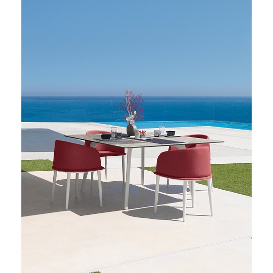Poltrona pozzetto CleoSoftcollection/Alu