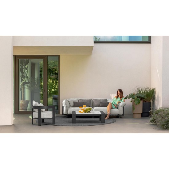 Tavolo Caffè 113x80 Argocollection // Alu