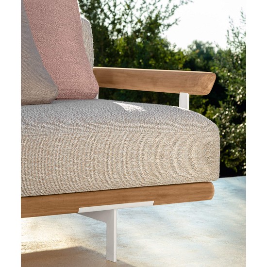 Divano 3 posti Allurecollection Wood Arm