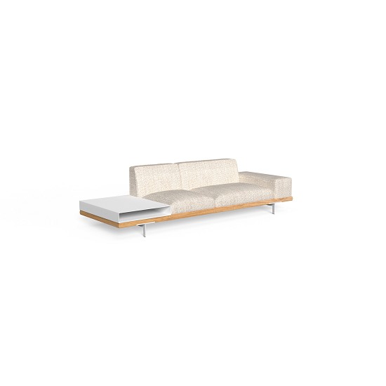 Cover per Divano Sx 3 posti Allurecollection Fabric Arm + Shelf