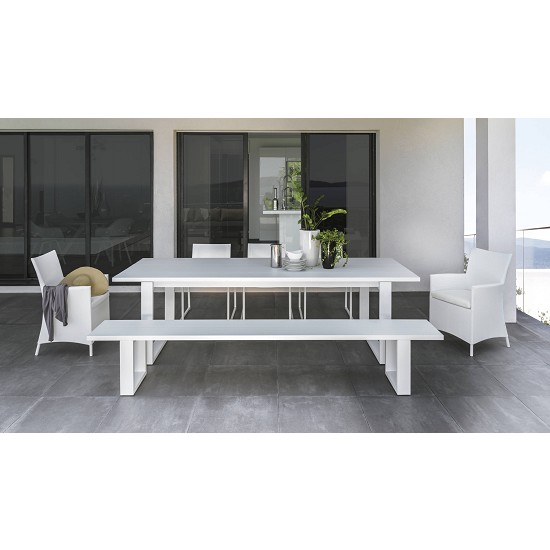 Tavolo pranzo in alluminio Essencecollection
