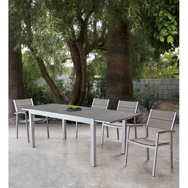 Vivereverde tavolo allungabile otis 164 225 tavoli da for Viridea catalogo arredo giardino